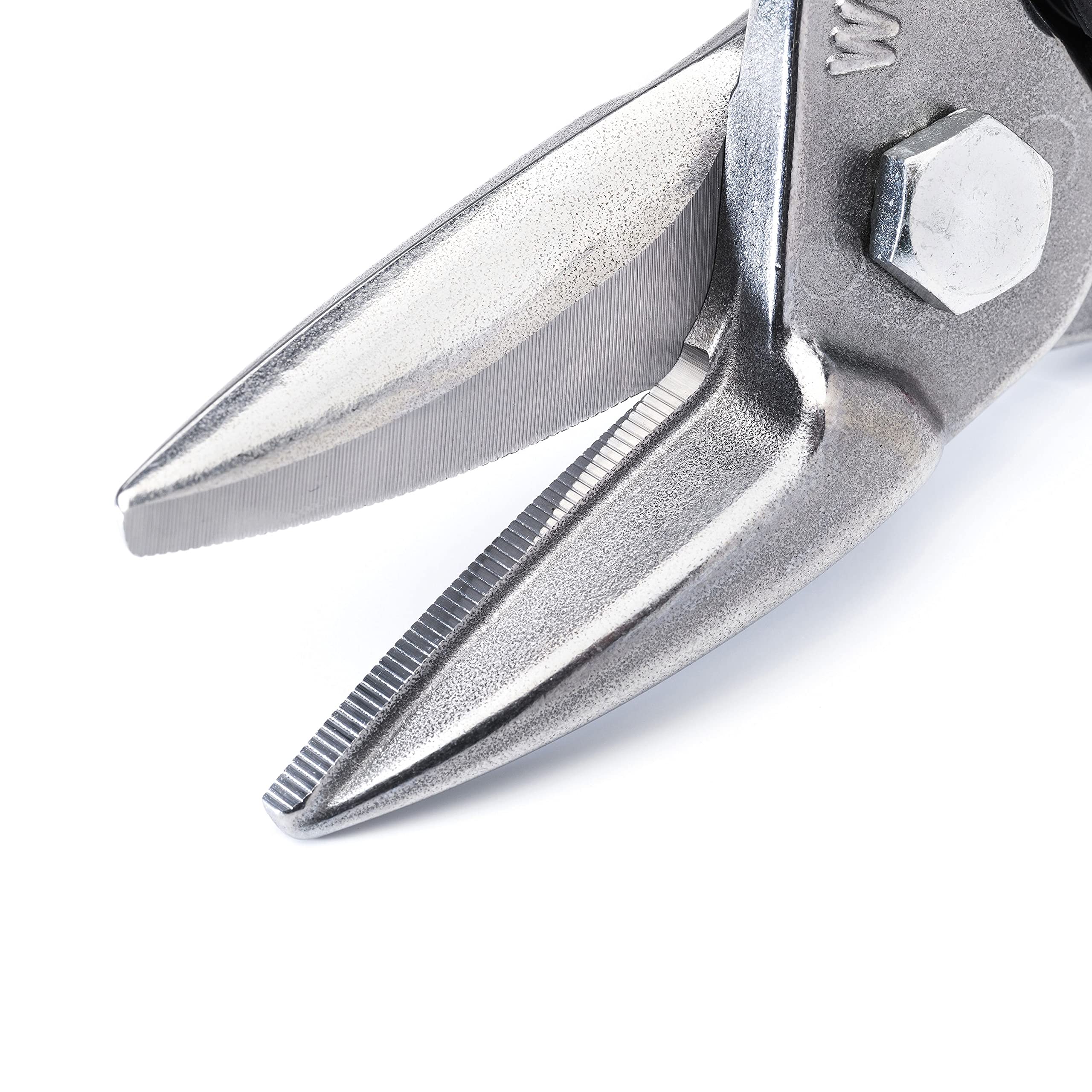 Crescent Wiss 9-3/4" MetalMaster Compound Action Straight and Left Aviation Snips - M1R - Image 4