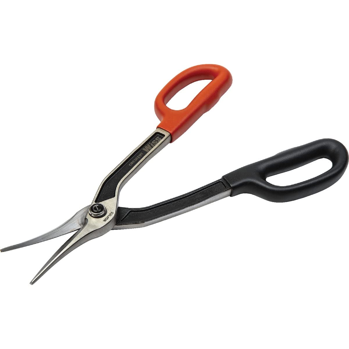 Crescent Wiss Duckbill Pattern Tinner Snips - Precision Metal Cutter with Torque Control & Ergonomic Handle - WDF12D - 12" - Image 2