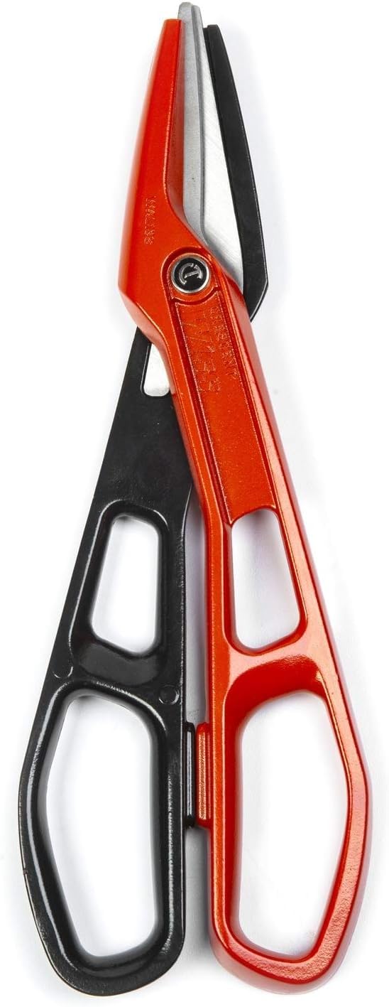 Crescent Wiss Lightweight Aluminum Tinner Snips - Durable Metal Cutter Tool with Torque Control & Adjustable Pivot Bolt - WAL13S - 12" - Image 6