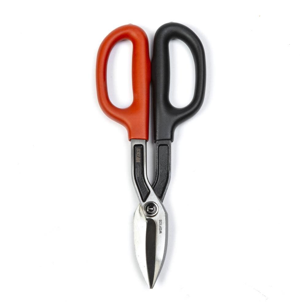 Crescent Wiss Straight Pattern Tinner Snips - Durable, Heavy-Duty Cutting Tool with Torque Control & Ergonomic Handles - WDF12S - 10" - Image 3