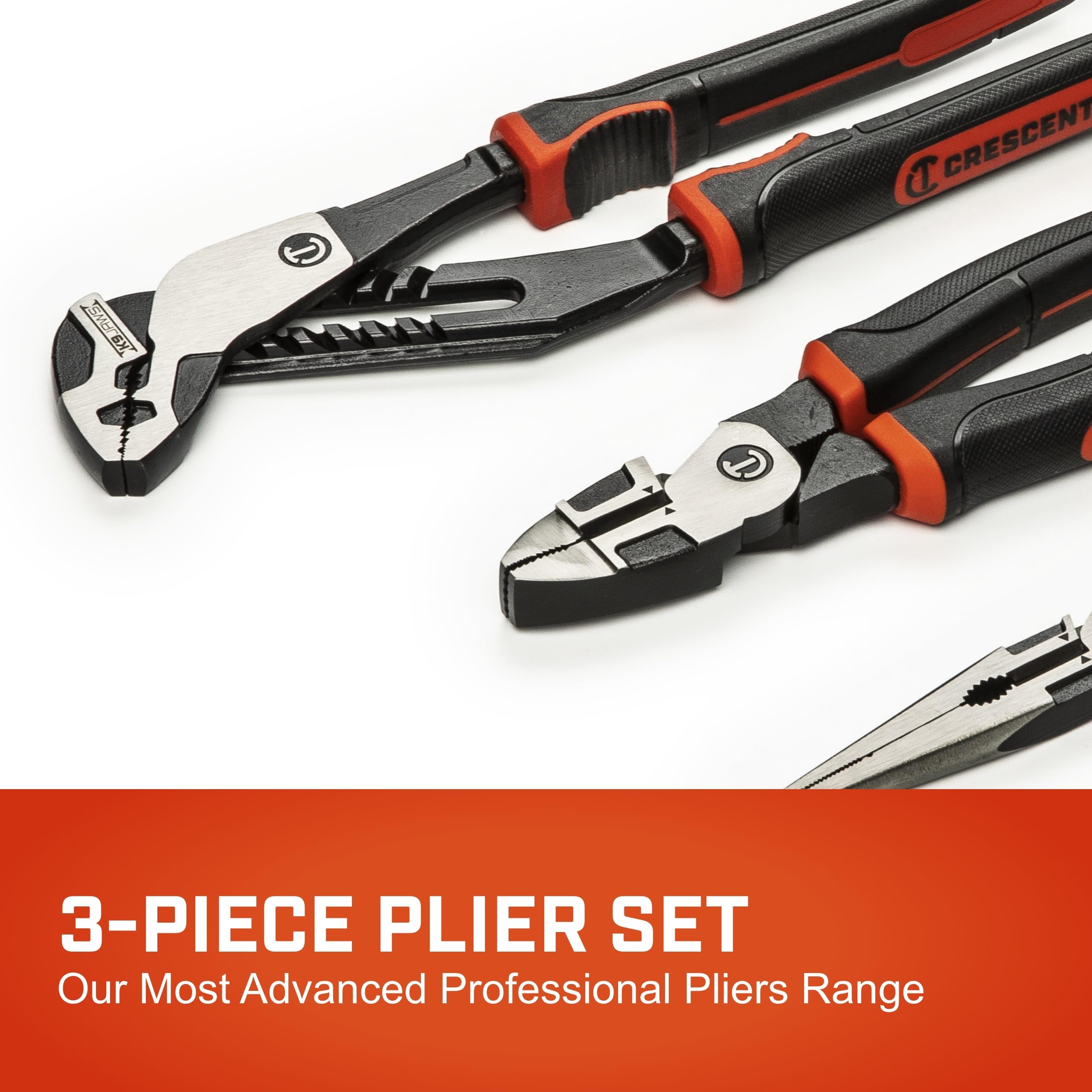 Crescent - Z2 3Pc Mixed Dual Material Plier Set (Z2SET3CG-06) - Image 2