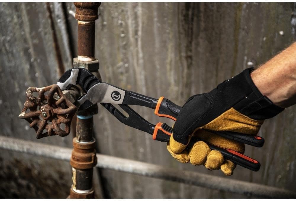 Crescent Z2 K9 V-Jaw Dual Material Tongue & Groove Plier Set - Adjustable Plier Set with 8 Jaw Positions - Premium Hand Tool Set - 2-Piece Set - RTZ2CGVSET2 - Image 6