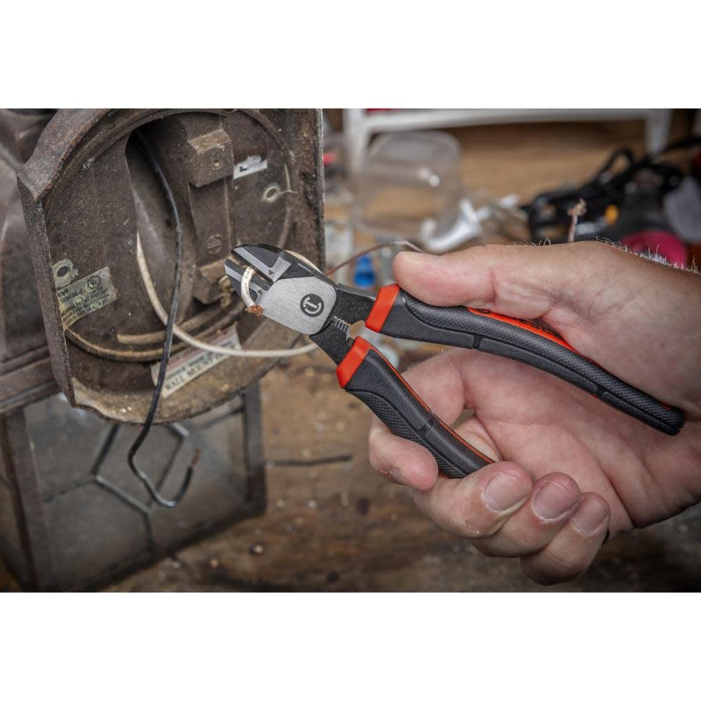 CRESCENT - Z2 Plier,6",Diagonal Cutting,Cush Grip (Z5426CG) - Image 6