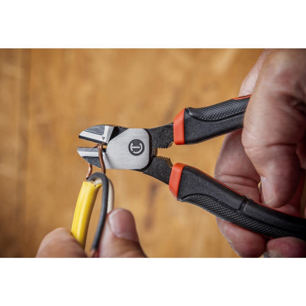 CRESCENT - Z2 Plier,6",Diagonal Cutting,Cush Grip (Z5426CG) - Image 8