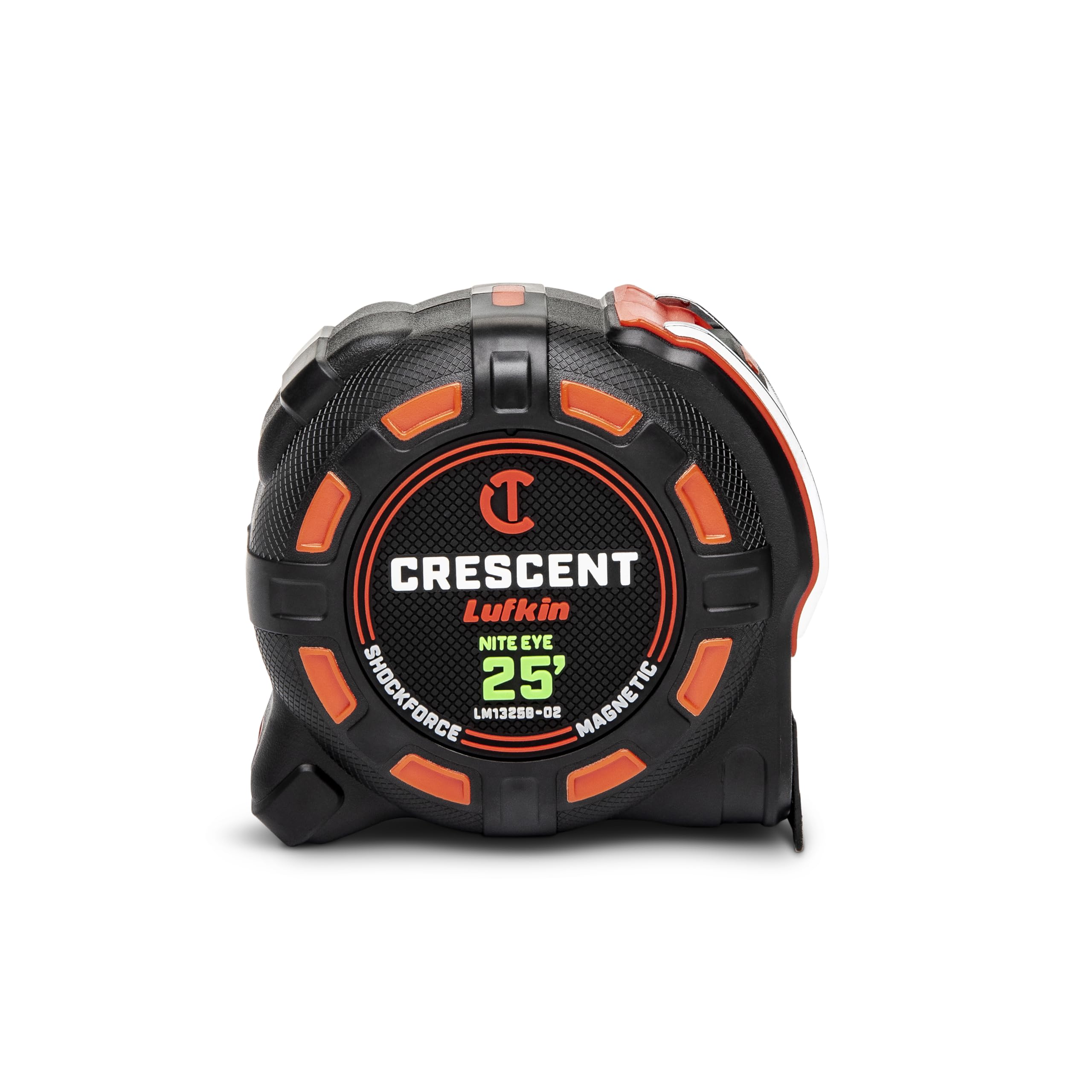 LM1325B-02 1-1/4" x 25' SHOCKFORCE NITE Eye Magnetic Tape Measure - Image 5