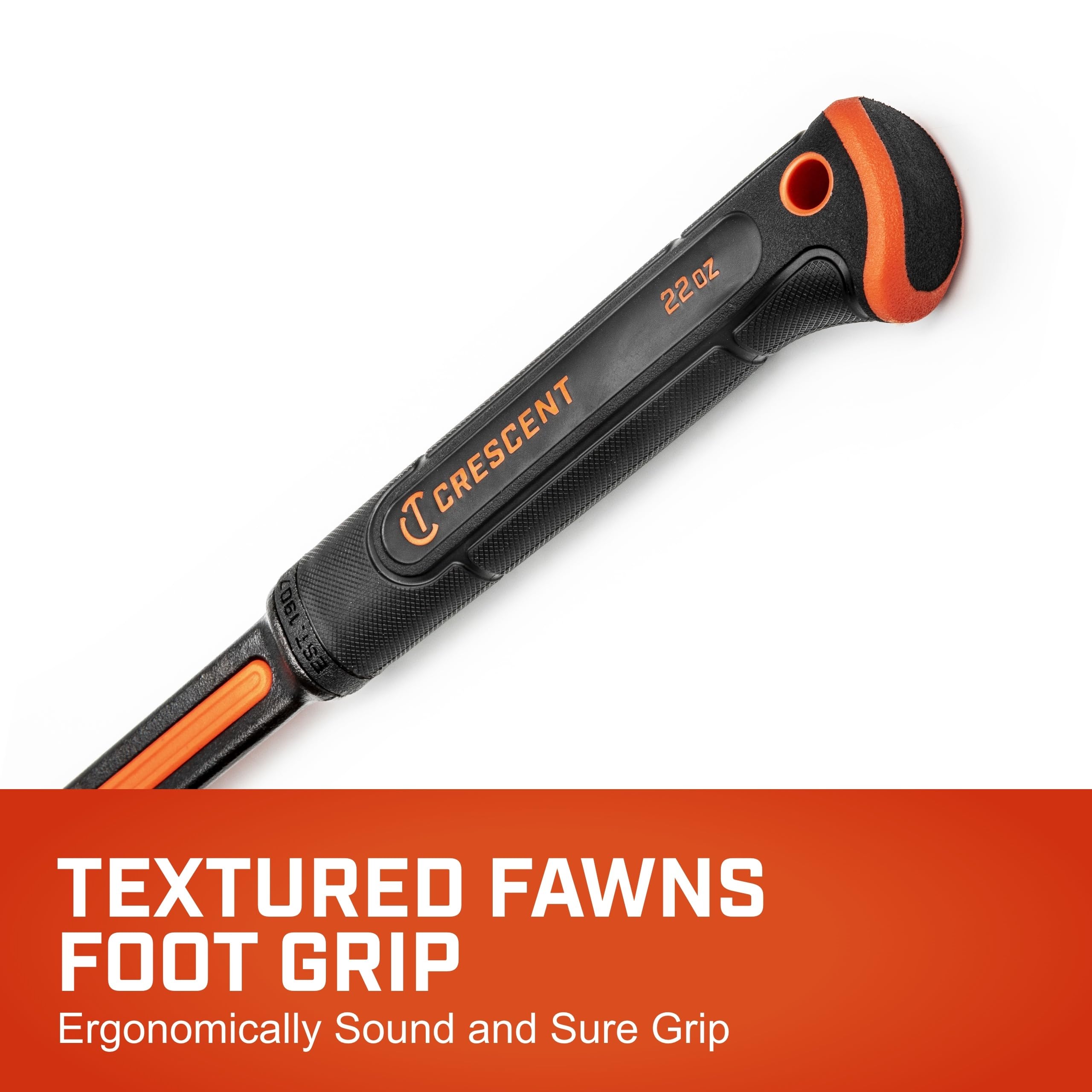 Tools Crescent - Crescent Hammer Steel Frame Smooth 22 Oz (CHSFRS22-06) - Image 4
